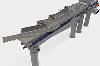 Entwässerung Vibrationsrinnen