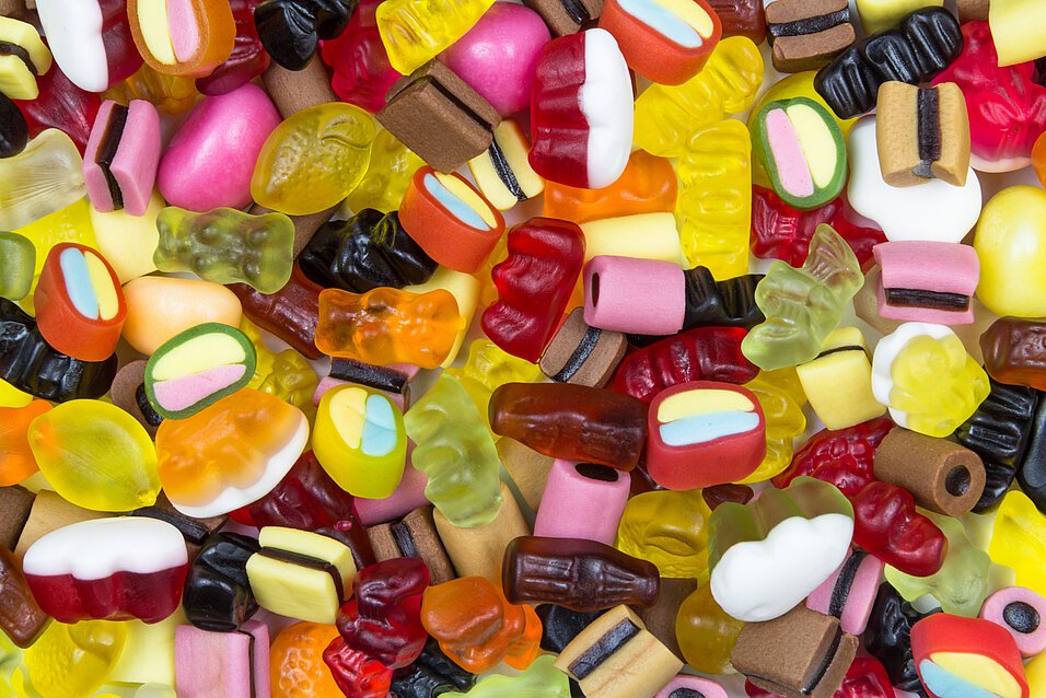 Gummibärchen, Lakritze