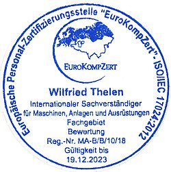 „EuroKompZert“ nach der Norm ISO/IEC 17024:2012